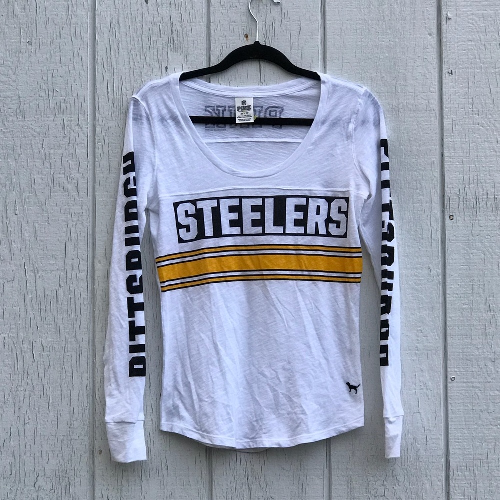 Pink Steelers long sleeve shirt